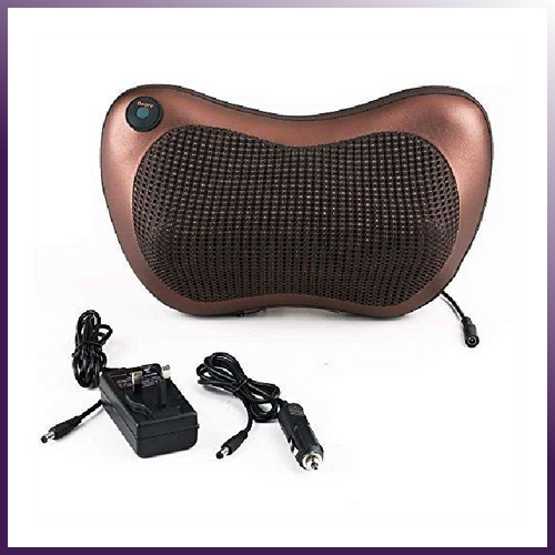 TruForm Back & Neck Massage Pillow with Heat
