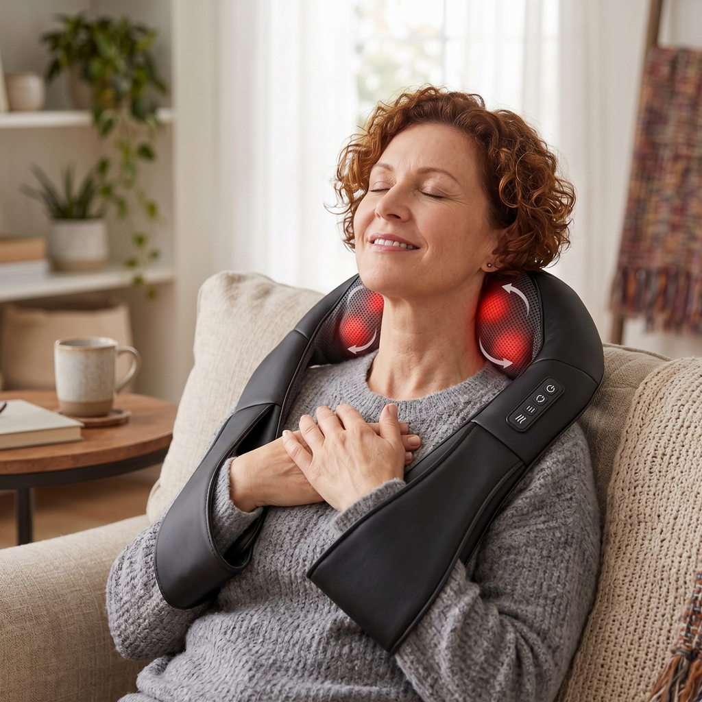 TruForm Heated Neck & Shoulder Massager