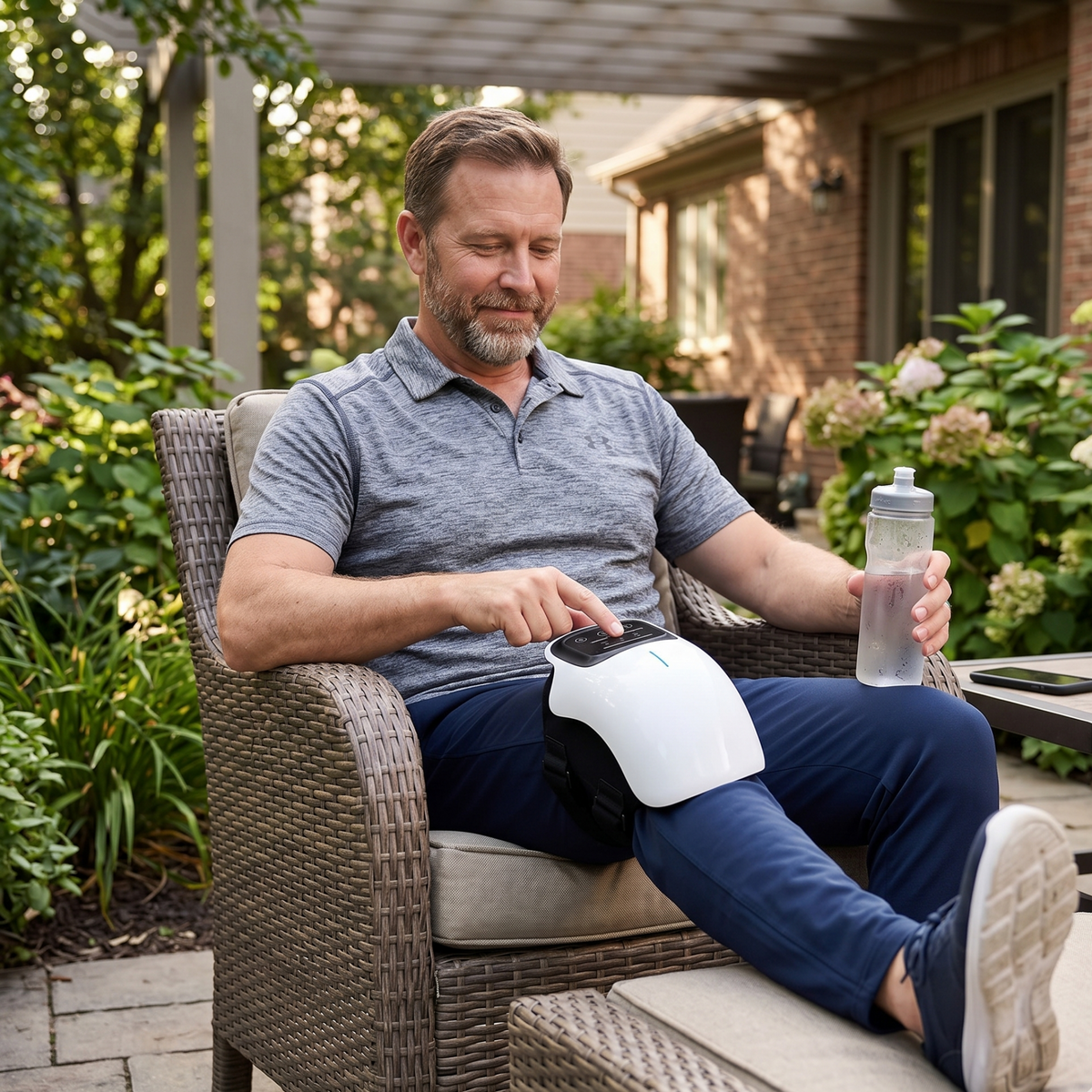 TruForm Smart Knee Massager