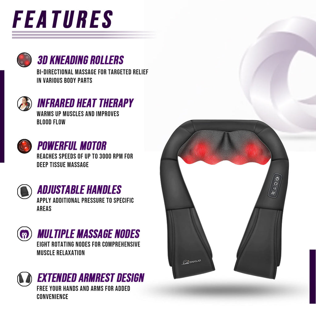 TruForm Heated Neck & Shoulder Massager