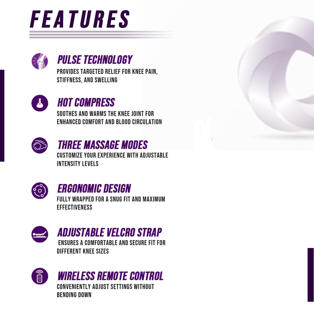 TruForm Smart Knee Massager