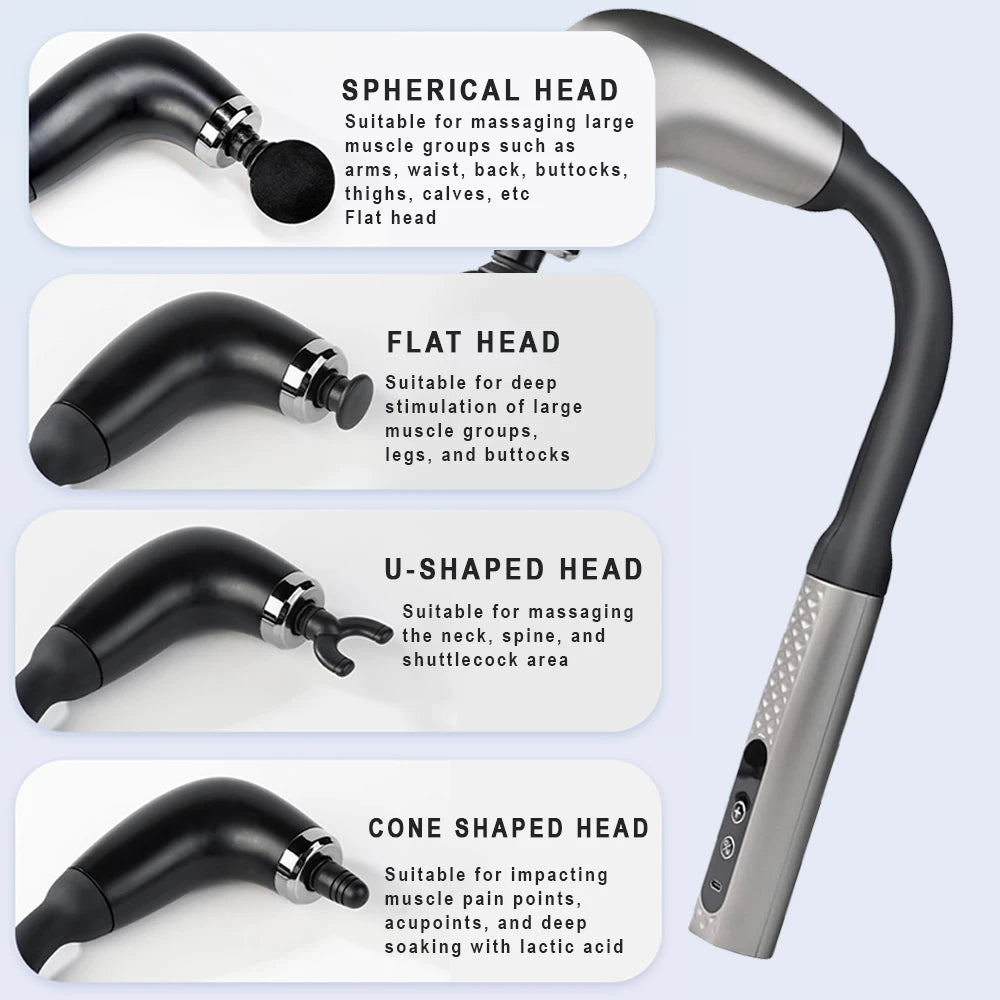 TruForm LED Percussion Massage Gun