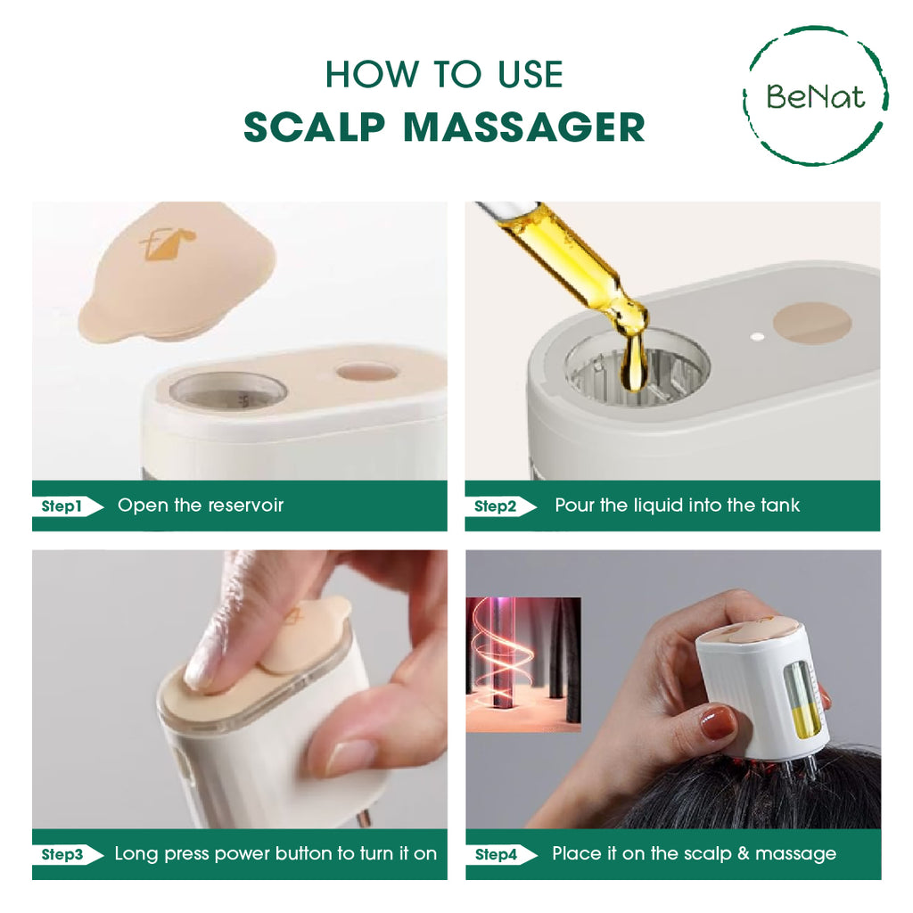 TruForm Scalp Massager & Oil Applicator