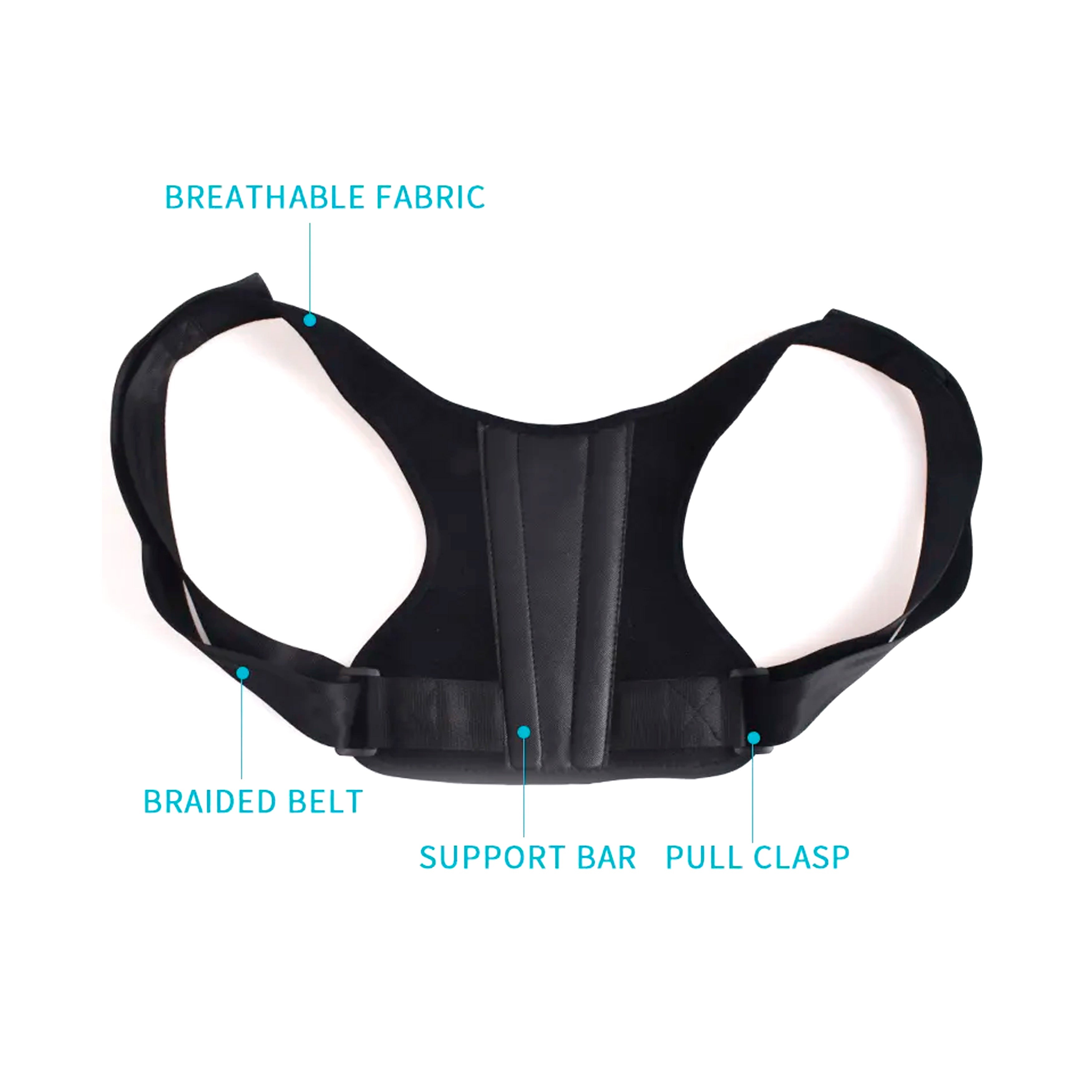 TruForm Adjustable Posture Support Brace